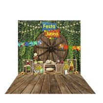 Fundo Fotográfico Festa Junina Cenário Tecido 1,20 x 1,70m