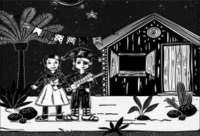 Fundo Fotográfico Festa Junina Cenário Tecido 1,20 x 1,70m