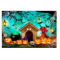 Fundo Fotográfico Newborn Halloween 2,6X1,7 Ffm-907