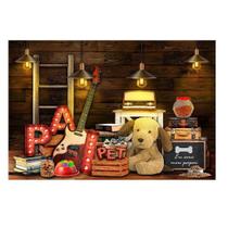 Fundo Fotográfico Newborn Pets 2,2X1,5 Fff-1789