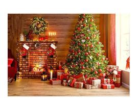 Fundo Fotográfico Tecido Sublimado Gigante 3D Natal