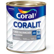 Fundo Galvanizado Coralit 900ml Branco - 5202671 - CORAL
