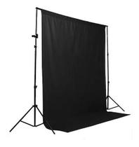 Fundo Infinito Preto Algodão Muslin 3m X 5m Greika