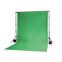 Fundo infinito tecido algodão MUSLIN verde Cromakey DIIMS 3x5MT