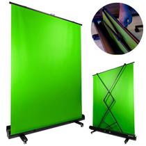 Fundo Infinito Tela Chroma Key Extra Grande 1,5x2m Retrátil Streamplify Screen Lift Com Rodinhas Fundo Infinito Tela Chroma Key Extra Grande 1,5x2m Retrátil Streamplify Screen Lift Com Rodinhas