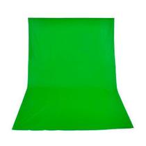 Fundo Infinito Verde / Chroma Key Algodão Muslin - 3m x 5m