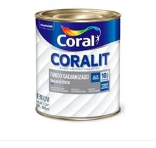 Fundo Metal Galvanizado Branco 900ml Coralit Coral