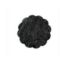 Fundo Para Forminha Número 9 Com 100 Preto - Confesta