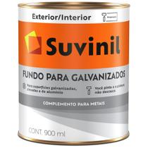 Fundo para Galvanizados 900ml Branco - 53408403 - SUVINIL Fundo para Galvanizados 900ml Branco - 53408403 - SUVINIL