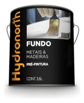 Fundo Preparador De Madeira E Metais- 3,6 L Hydronorth