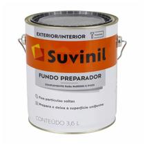 Fundo Preparador de Parede Base Água 3,6 Litros - Suvinil Fundo Preparador de Parede Base Água 3,6 Litros - Suvinil