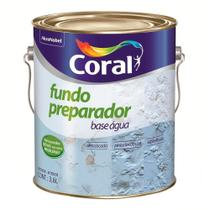 Fundo Preparador de Parede Coral Base d'Água 3,6L