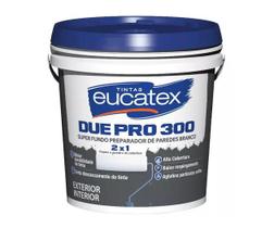 Fundo Preparador de Paredes Branco Due Pro 300 15 litros Eucatex