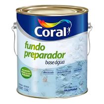 Fundo Preparador Parede Base De Água 3,6l Coral Fundo Preparador Parede Base De Água 3,6l Coral