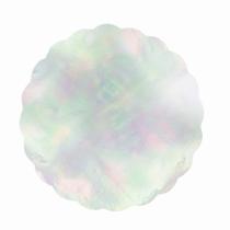 Fundo Redondo Nacarado 7 cm (761208) - Cromus - 100 Unidades - Rizzo