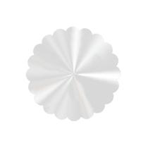 Fundo Redondo para Bandeja Incolor (760204) 11cm 100 Unidades Cromus Rizzo