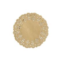 Fundo Rendado Kraft Tapetinho para Doces 9cm (24 unidades) ArtLille