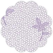 Fundo Rendado N. 7 Lilas C/100 Curifest Fundo Rendado N. 7 Lilas C/100 Curifest