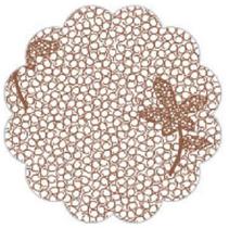 Fundo Rendado N. 7 Marrom C/100 Curifest Fundo Rendado N. 7 Marrom C/100 Curifest