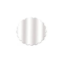Fundo Rendado para Doces 7cm Incolor - 100 unidades - Cromus - Rizzo Confeitaria