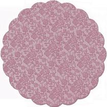 Fundo Rendado Redondo Malva - 100 unidades - Cromus - Rizzo Fundo Rendado Redondo Malva - 100 unidades - Cromus - Rizzo