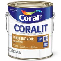 Fundo Sintético Nivelador Coralit 3,6 Litros Branco - 5203062 - CORAL