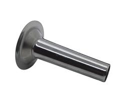 Funil boca Nº8 inox para moedor de carne embutidos linguiça