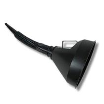Funil Com Ponta Flexível Preto Com Filtro - Lisfer