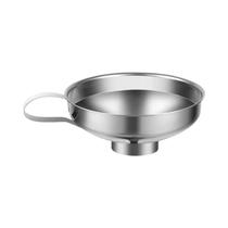 Funil De Aço Inoxidável De Boca Larga Para Conservas, Geleias, Molhos, Óleo, Vinho, Água E Funil De Aço Inoxidável De Boca Larga Para Conservas, Geleias, Molhos, Óleo, Vinho, Água E