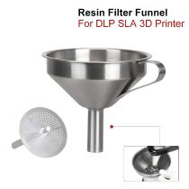 Funil De Filtro De Resina Para Impressora 3D Em Aço Inoxidável Removível Com Duplo Filtro Para