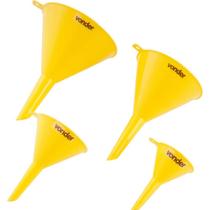 Funil de plástico com 4 peças - FPV004 - Vonder