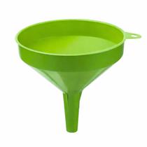 Funil de Plástico Cor Verde 13x12cm Funil de Plástico Cor Verde 13x12cm