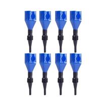 Funil De Reabastecimento Para Carros E Motos, 1-8 Peças, Ferramenta De Plástico Dobrável Para