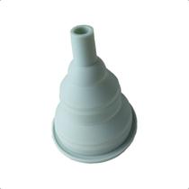 Funil De Silicone Cozinha Dobrável Flexível Lavável Retrátil