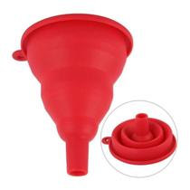 Funil de Silicone Dobrável Top Útil Praticidade na Cozinha