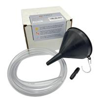 Funil de transmissão Franks Funnels com tubo transparente de 1,2 m Funil de transmissão Franks Funnels com tubo transparente de 1,2 m
