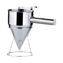 Funil Dispensador Grande De Aço Inoxidável 600/1200ML Com Alça E Suporte Para Acessórios De Cozinha Funil Dispensador Grande De Aço Inoxidável 600/1200ML Com Alça E Suporte Para Acessórios De Cozinha