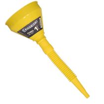 Funil em Polietileno Amarelo Flexível 135MM 2101 BREMEN