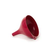 Funil Grande Plastico Vermelho 15cm Plasvale