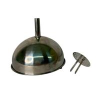 Funil Inox 15cm com Peneira Removível Funil Inox 15cm com Peneira Removível