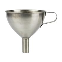 Funil Inox 15cm com Peneira Removível Funil Inox 15cm com Peneira Removível