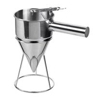 Funil Inox Dosador Confeiteiro Pinoquio liquidos fabricação de velas