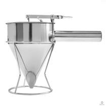Funil Inox Dosador Pinóquio Confeitaria 1,2 Litros Richoa