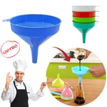 Funil Médio De Plástico Universal Pratico Resistente 12cm N4 Funil Médio De Plástico Universal Pratico Resistente 12cm N4