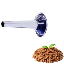 Funil Moedor de Carne Número 08 Inox Açougue Malta Funil Moedor de Carne Número 08 Inox Açougue Malta