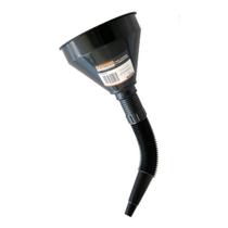 Funil Multiuso Plástico Flexível Starfer Com Peneira Interna