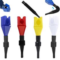 Funil para Combustível ENBRWAS, 4 Unidades, Dobrável e Flexível, Plástico
