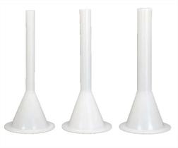 Funil Para Maquina De Moer Carne Boca 22 Kit Com 3 Unidades Funil Para Maquina De Moer Carne Boca 22 Kit Com 3 Unidades