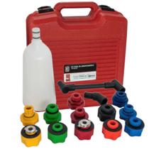 Funil para troca de óleo com acessórios