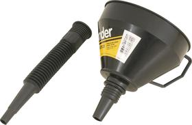 Funil plástico 160mm bico flexível com peneira Vonder Funil plástico 160mm bico flexível com peneira Vonder